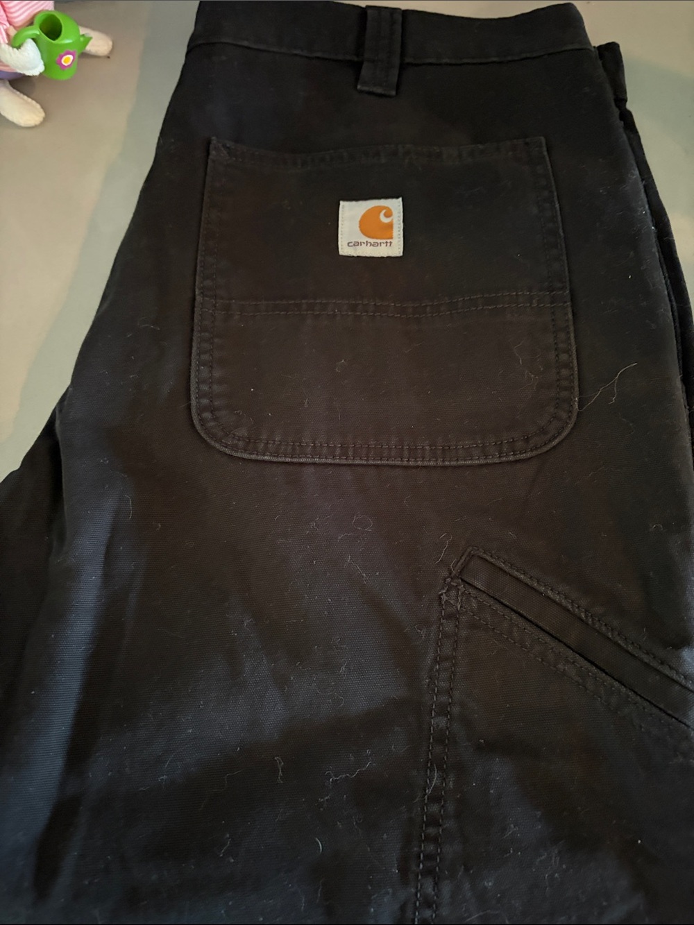 Carhartt Black Utility Pocket Work Pants
